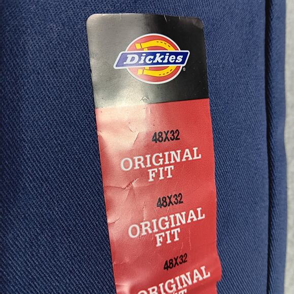 Dickies 874 Original Fit Work Pants Size 48 x 32 Blue NWT - Picture 4 of 10
